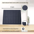 Square Removable Quality Waterfall Shower Head